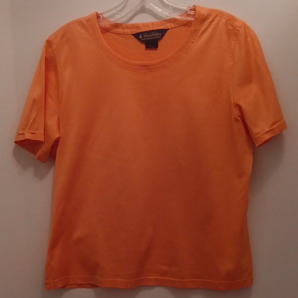 BROOKS BROTHERS ORANGE  WOMENS  TOP